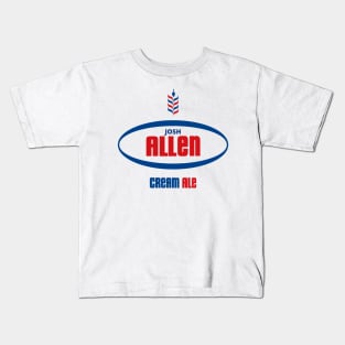 Josh Allen Cream Ale Kids T-Shirt